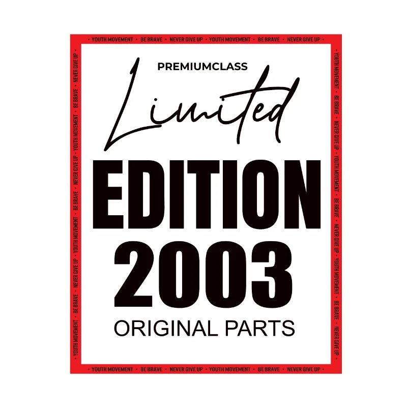 Édition limitée 2003