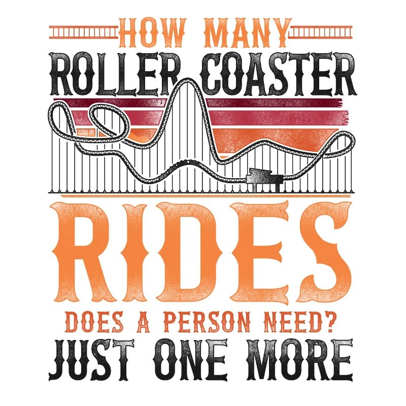 Roller Coaster Vintage Retro How