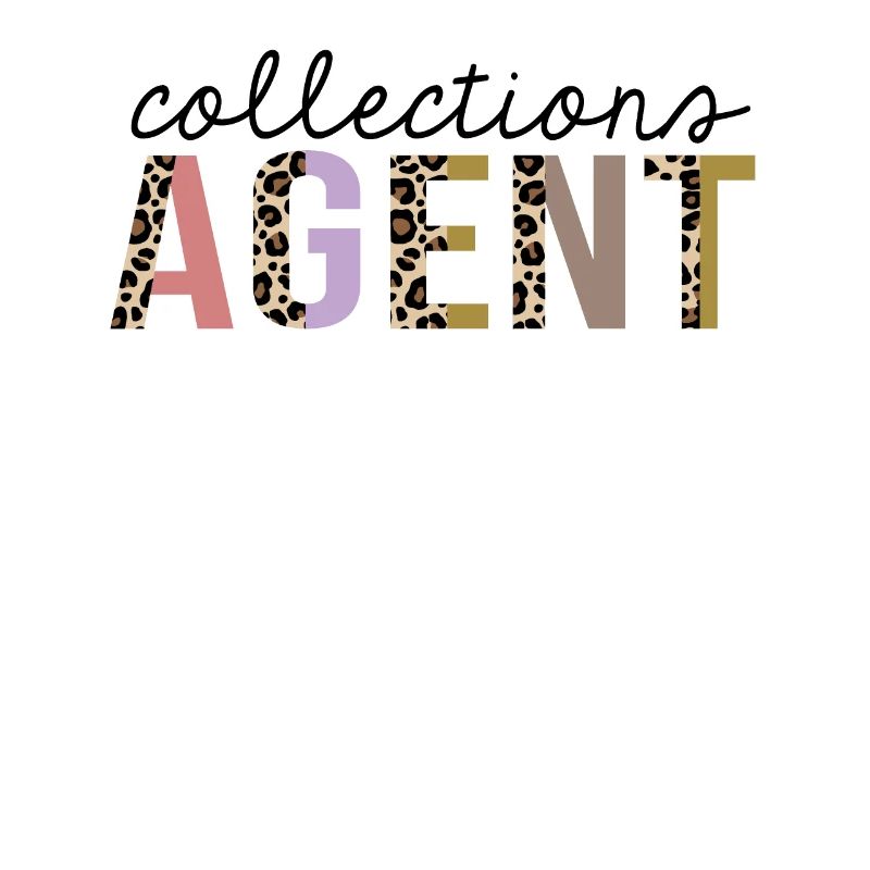 Collections Agent Leopard Print Funny
