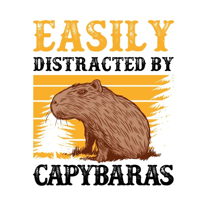 Capybara I was distracted capybara