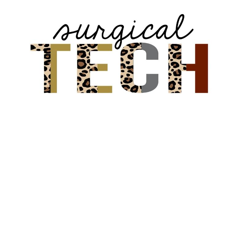 Surgical tech Leopard Print Funny