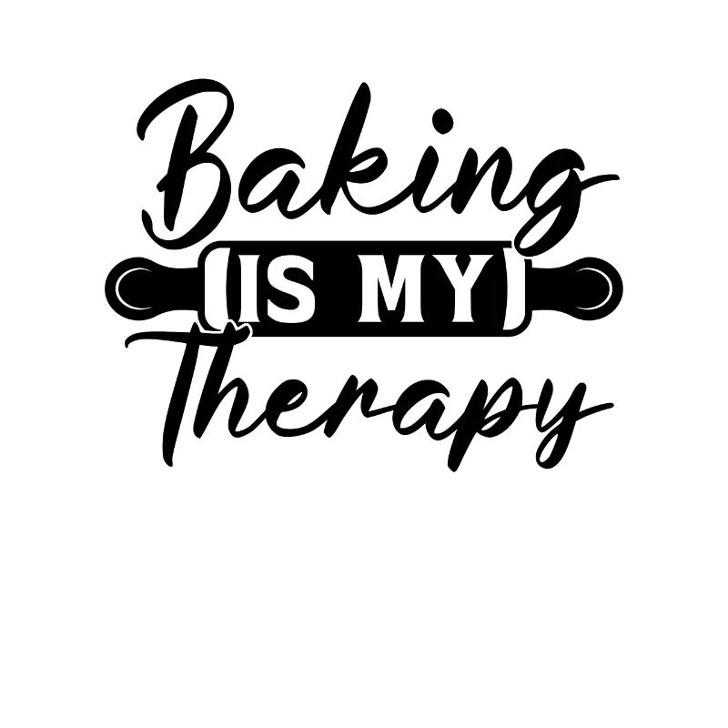 Baking Is My Therapy Baker Bakery Chef Cake Bake