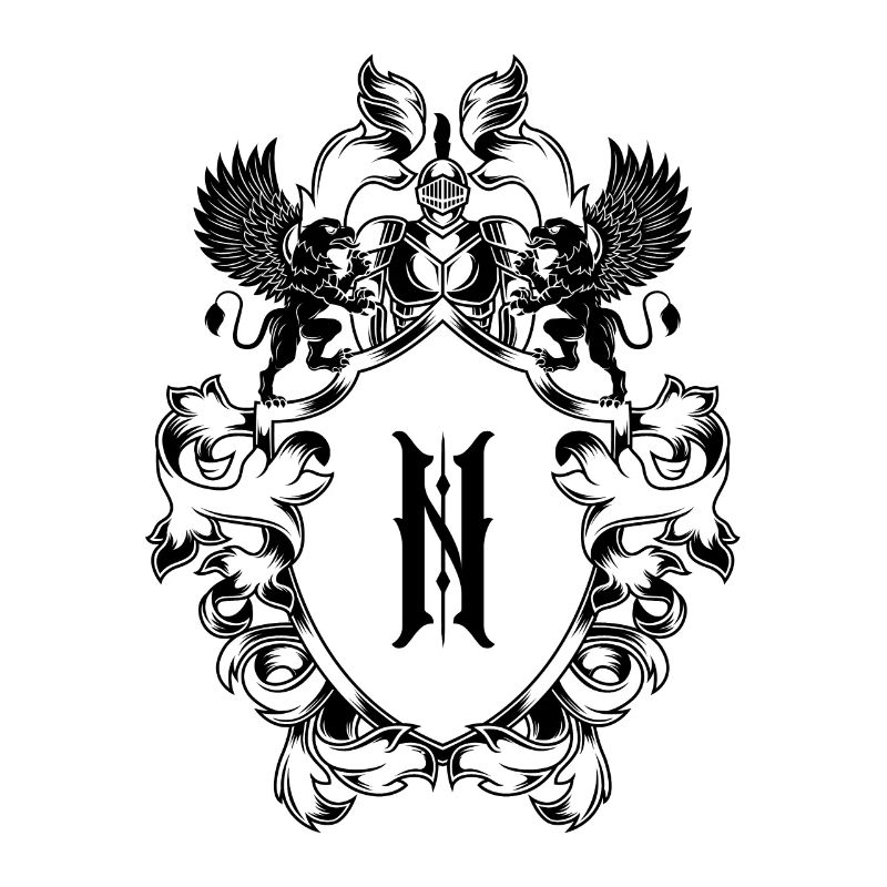 N Buchstabe Wappen