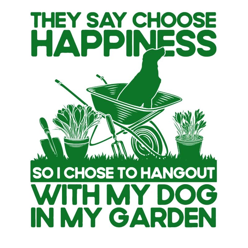 Hunde Hobbygärtner Garten Geschenk