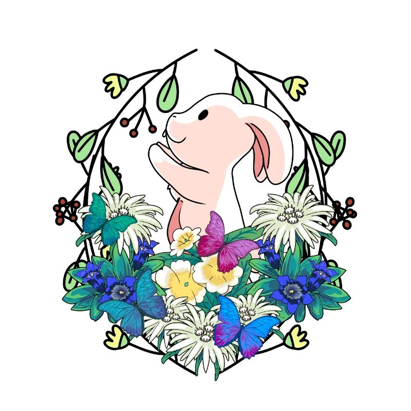 Early Spring Rabbit Easter Nature