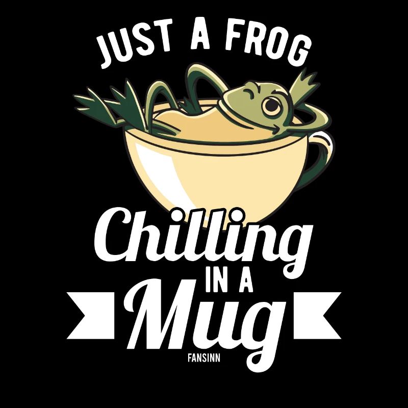 Just A Frog Chilling In A Mug
