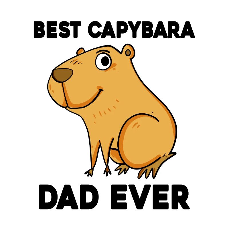 Capybara Père Capybara Capybara Cochon