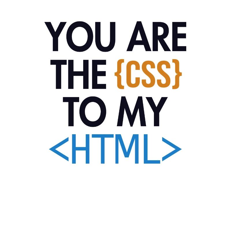 Vous êtes le CSS de mon HTML Developer Coder