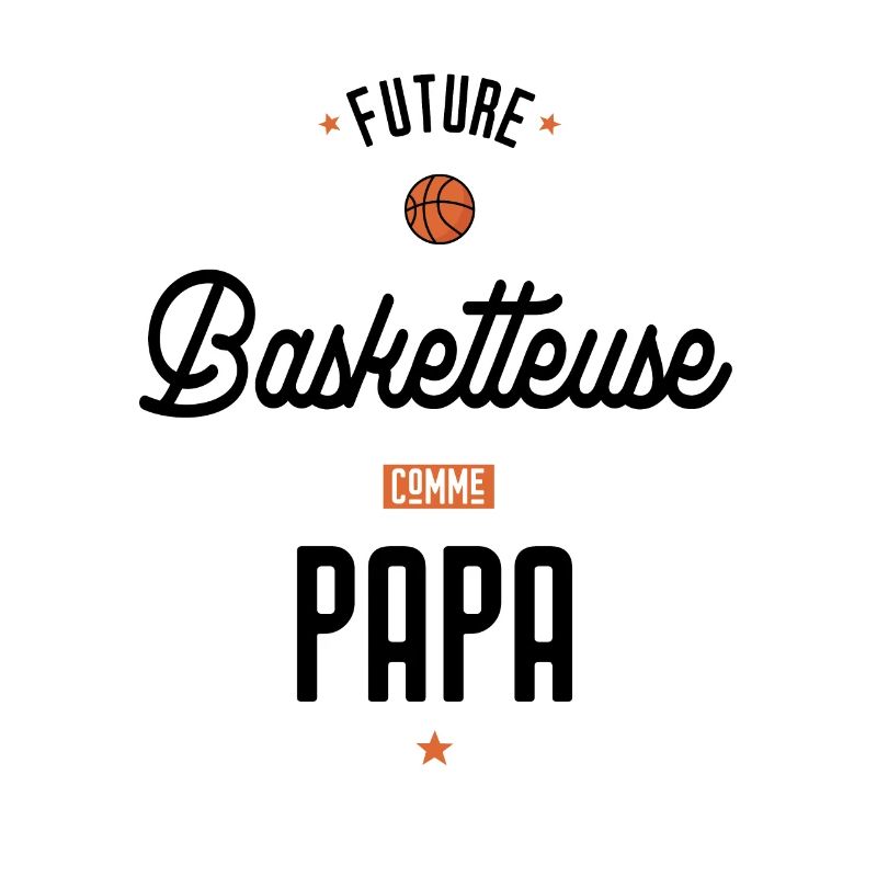 Future basketteuse comme papa