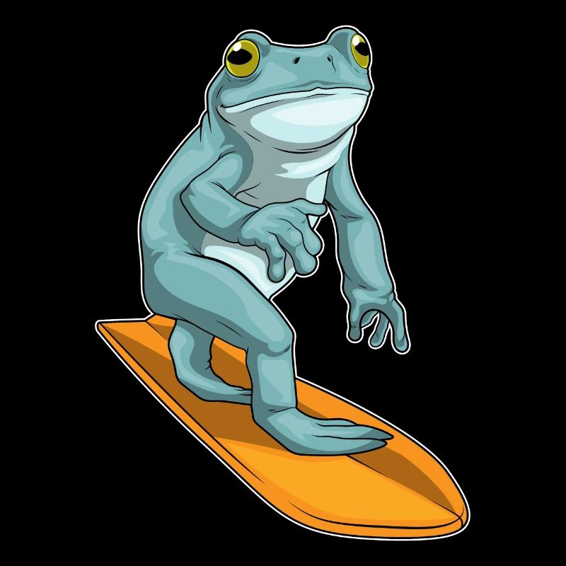 Frog Surfer Surfboard