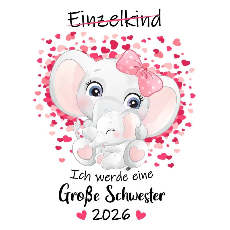 Nachwuchs Verkünden Ich Werde Große Schwester 2026