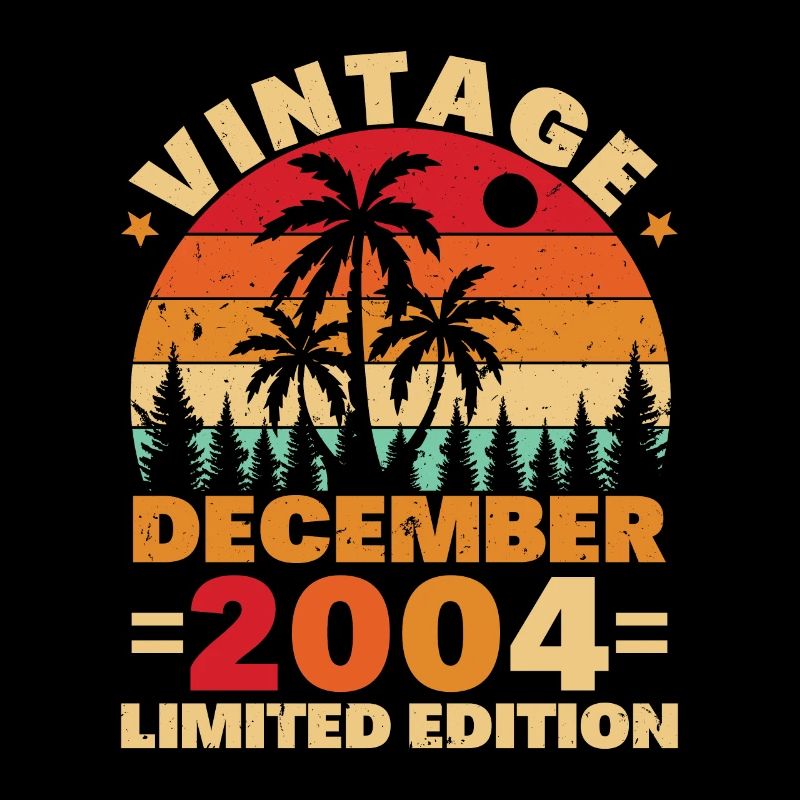 Décembre 2004 Vintage Retro Cadeau D’anniversaire