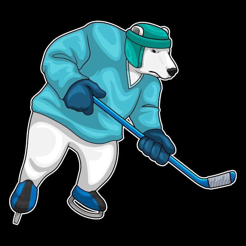 Eisbär Eishockey Eishockeyschläger