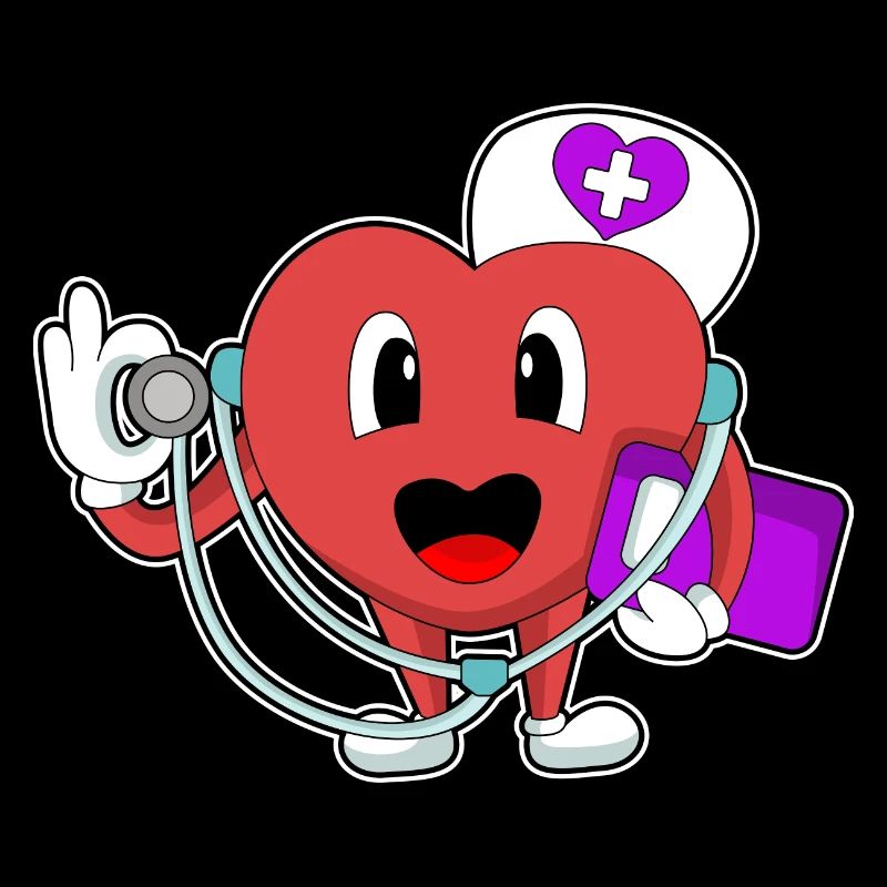 Krankenschwester Herz Stethoskope