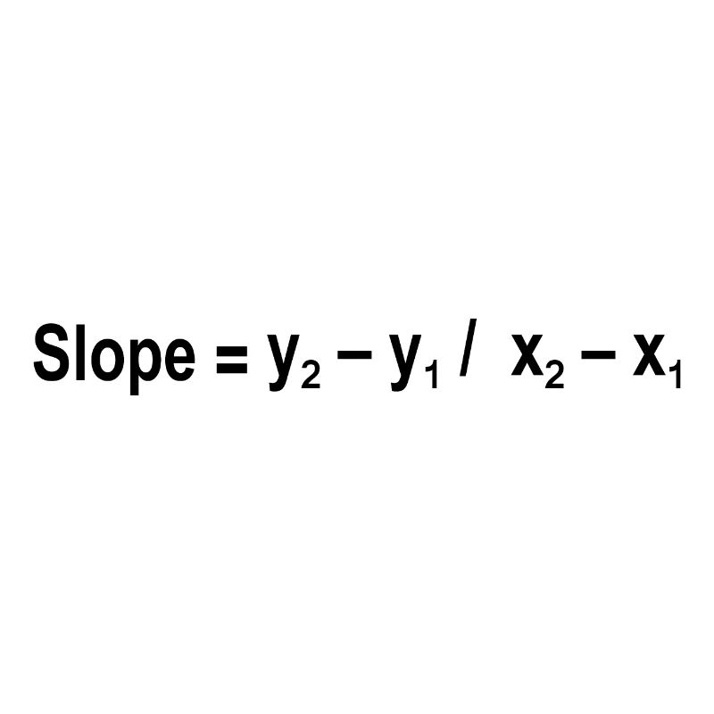 Slope Formula Math Mathematical Physics