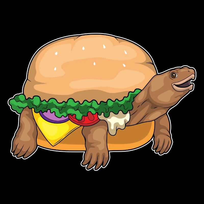 Turtle Cheeseburger