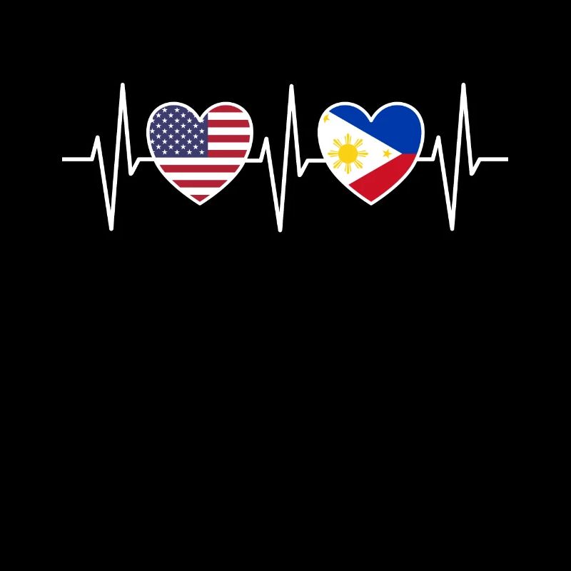 Drapeaux du drapeau philippin des États-Unis et des Philippines