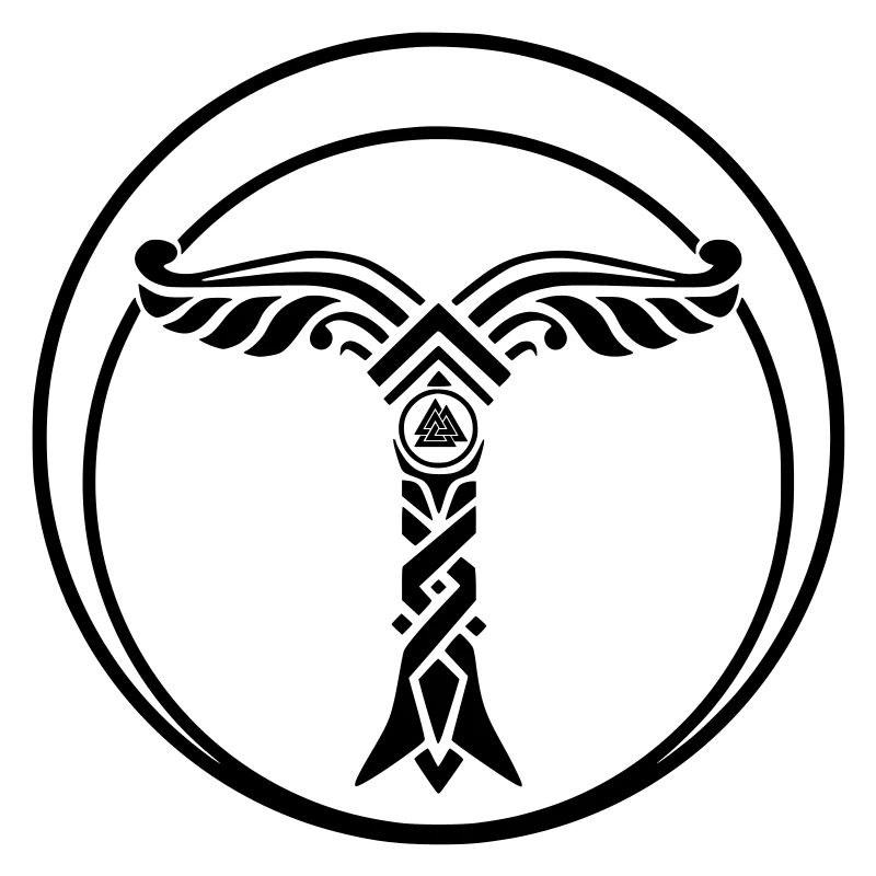 Irminsul mit Valknut