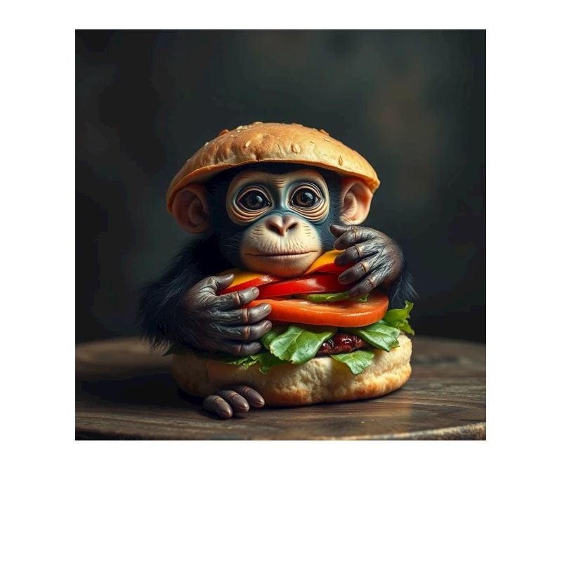 Monkey sandwich