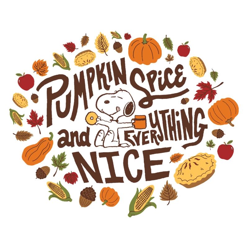 Peanuts Design Herbst Mit Spruch Und Snoopy