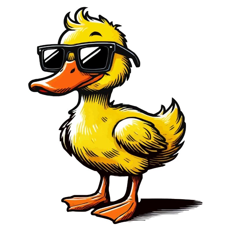 Bande dessinée de canard