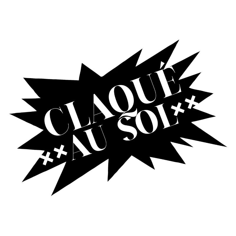 Tshirt C'est éclaté au sol