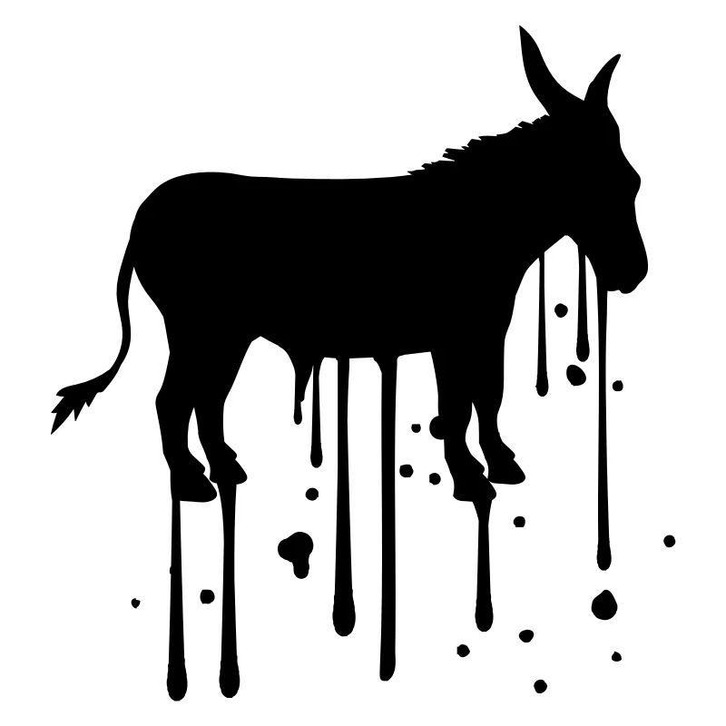 stamp drop color blob graffiti spray donkey p