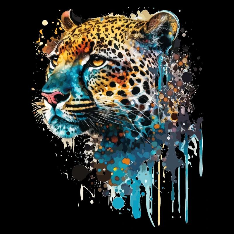 Schöner Leopard