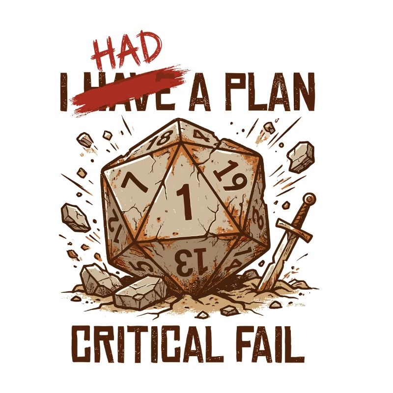 Échec critique – J’avais un plan cube