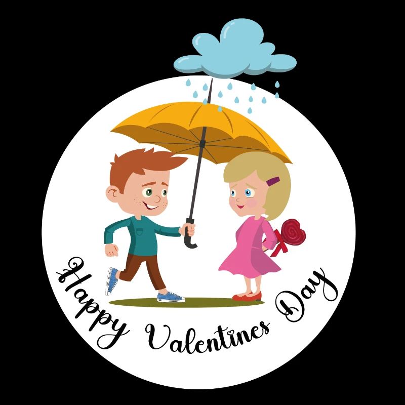 Mädchen Junge romantisch