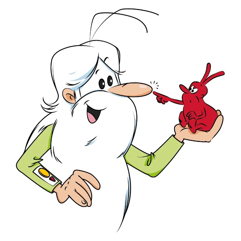 Hello Maestro Mit Blutkörperchen Globus