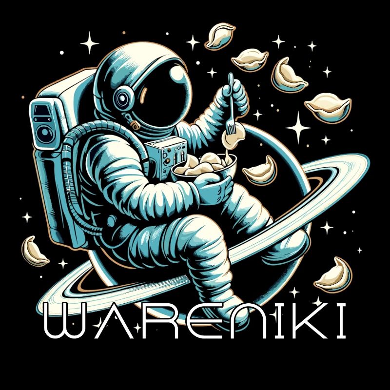 Wareniki Astronaut lecker Geschenk
