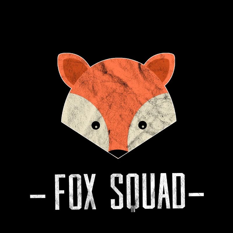Fox Squad Logo Vixen Woodlanders Gift Idea