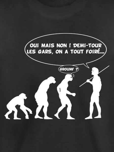 évolution inversée