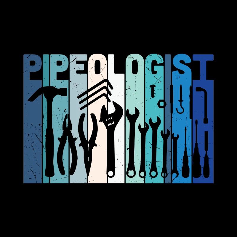 Outils de plombier pipeologiste