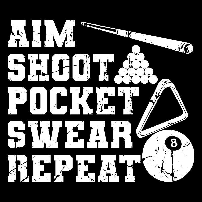 Witziger Billard Spruch