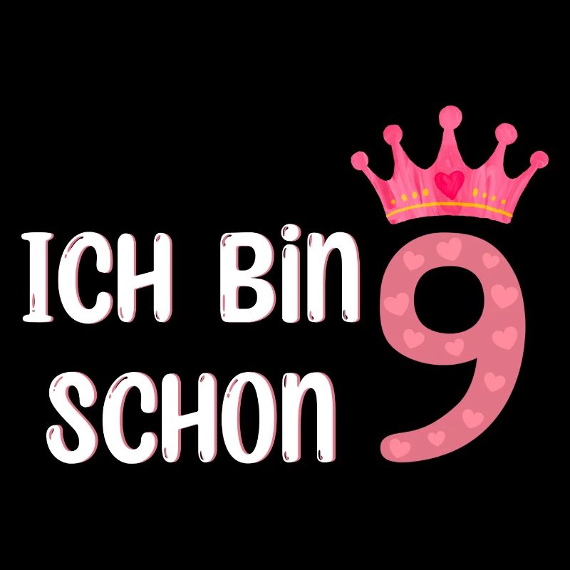 Ich bin schon 9