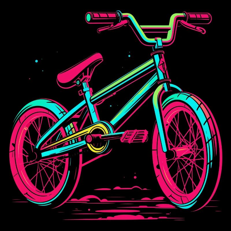 Vélo BMX Vaporwave