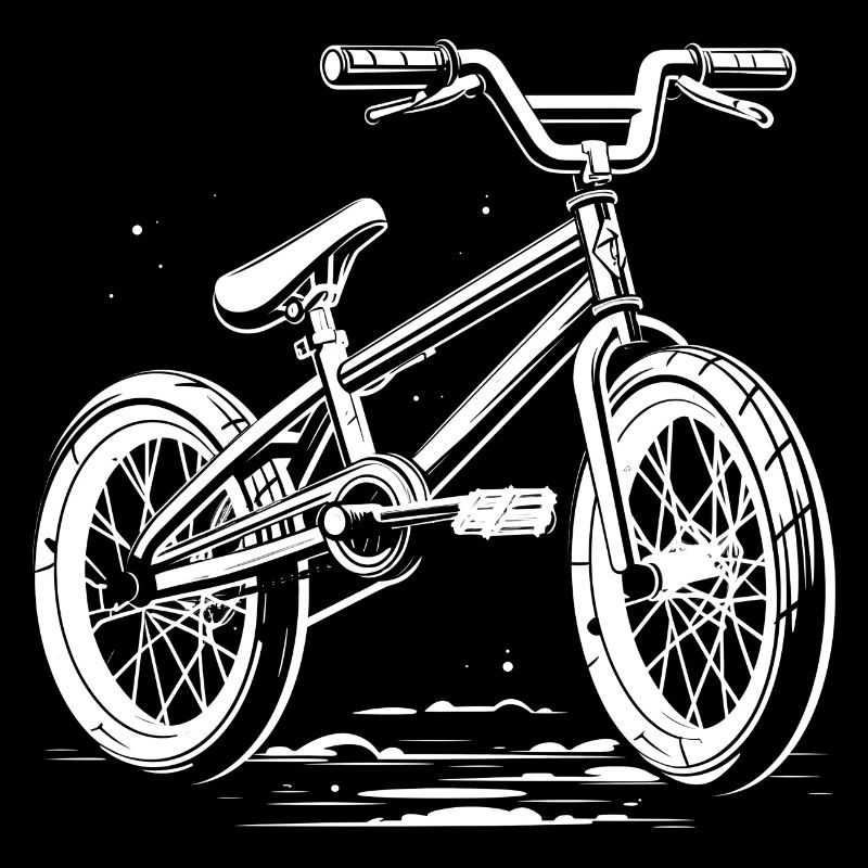 BMX Bicycle Drawing