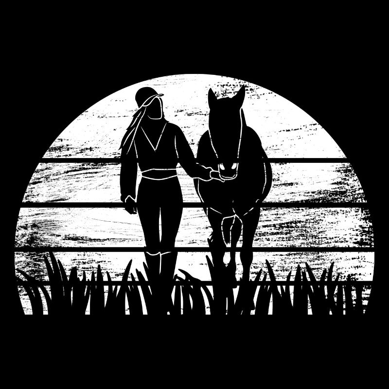 Fille de cheval
