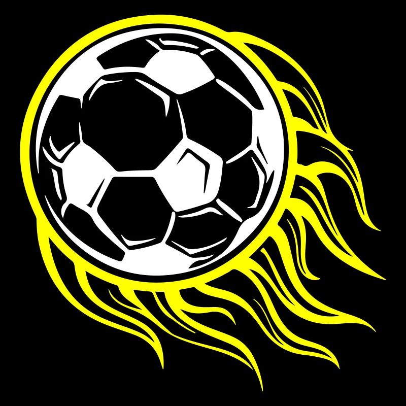 Soccer Flame Fire Symbol