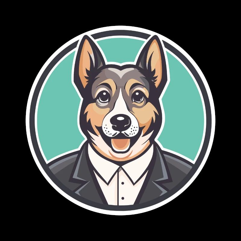 Castro Laboreiro Dog Breed Cartoon Kawaii Clipart