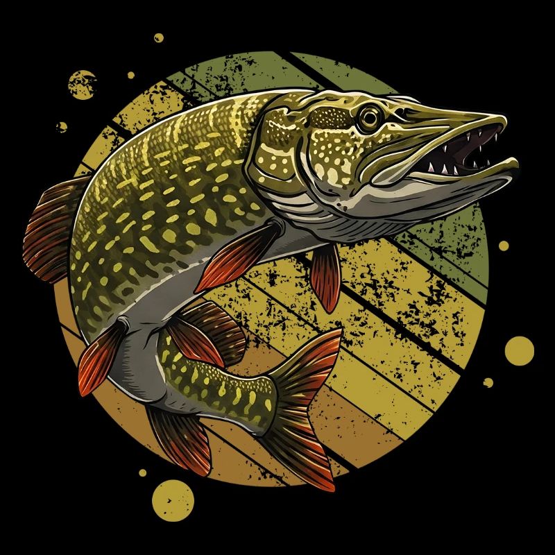 Luccio Predatore Pesca Pesca