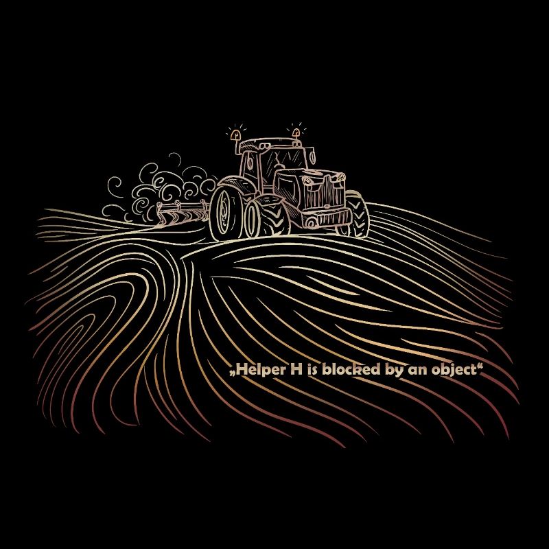 Farming Simulator „Helper H is blocked by an 