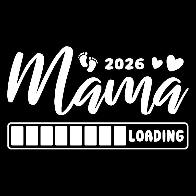 Mama 2026 loading - Schwangerschaft - Geschenk