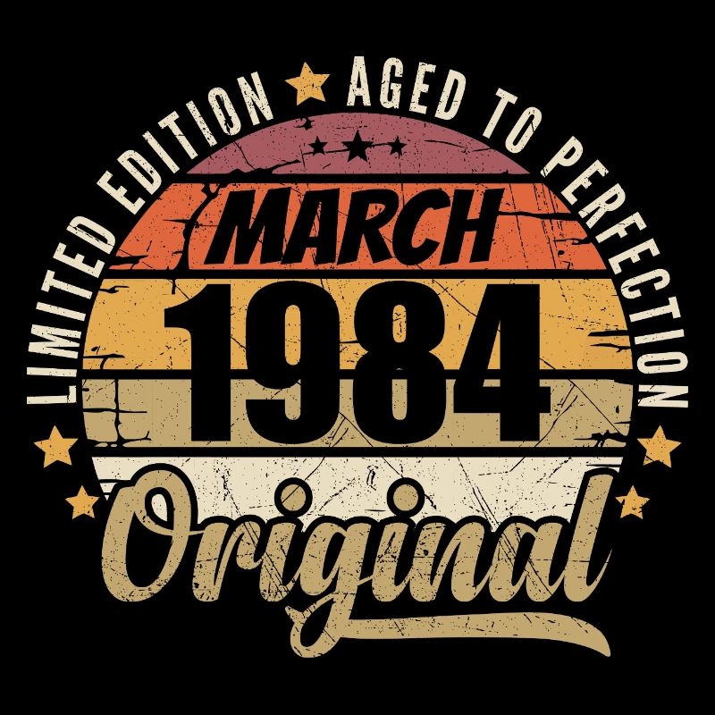 42. Anniversaire 42 Années Série Limitée Mars 1984