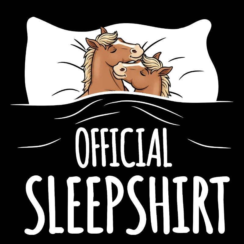 Chemise de nuit de cheval