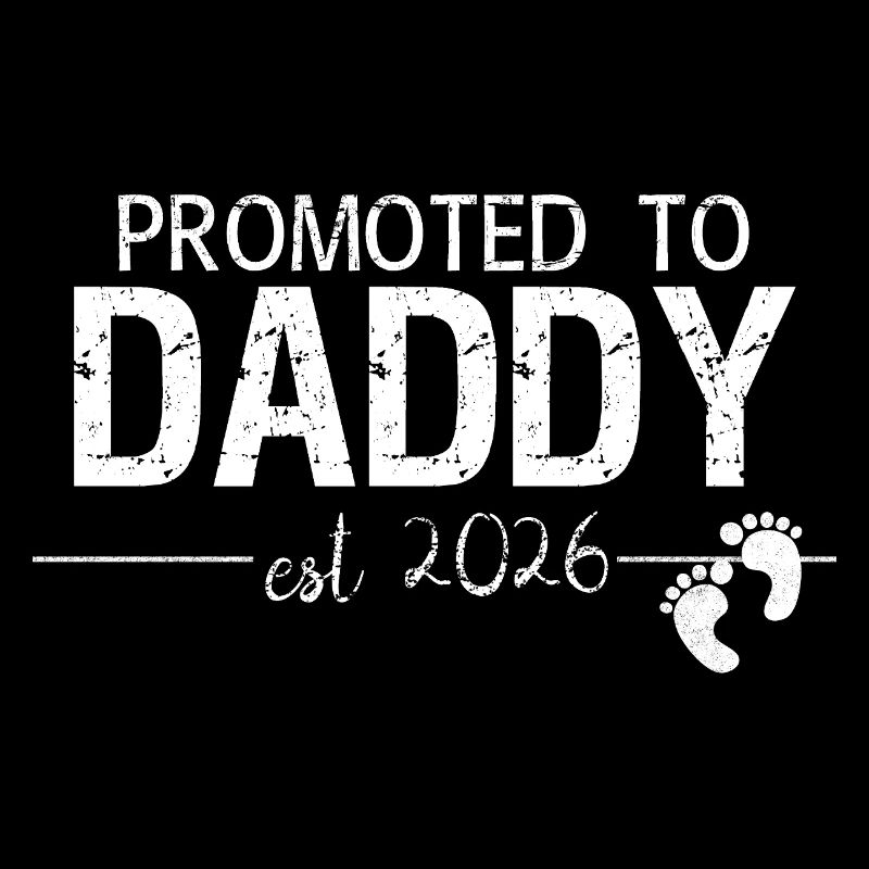 Befördert zum Daddy 2026 New Dad Gift