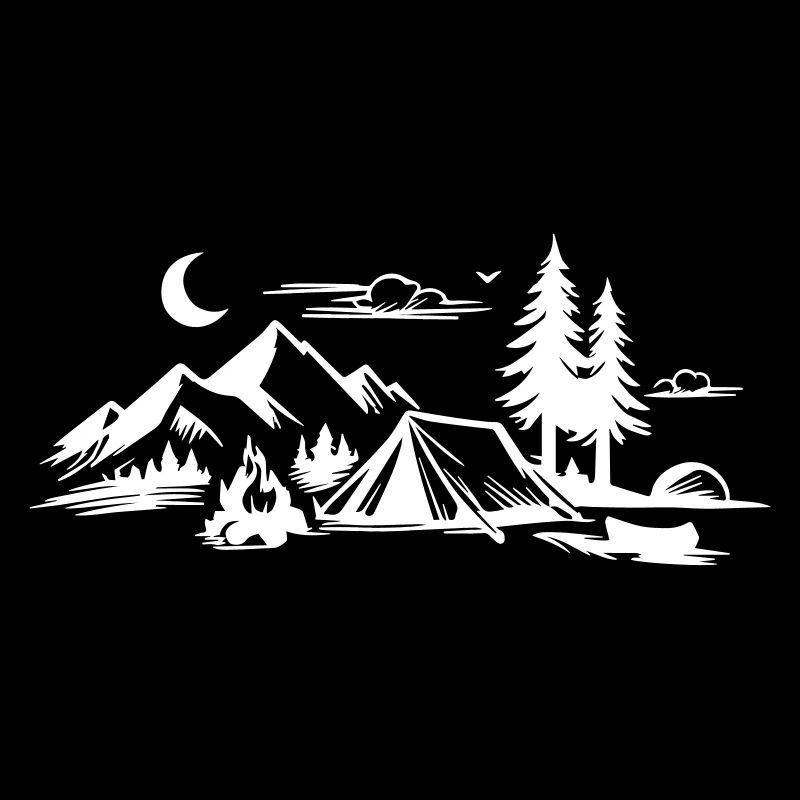 Camping Zelt Landschaft