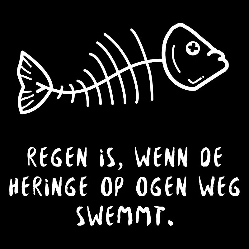 Plattdeutsch Spruch Heringe Regen